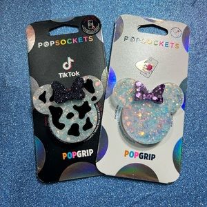 Custom pop sockets any glitter color